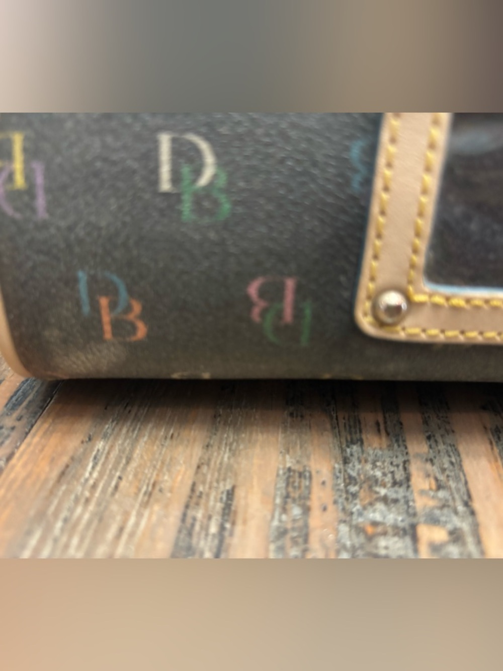 Dooney & Bourke Signature Mini Bowler Bag - Picture 12 of 16